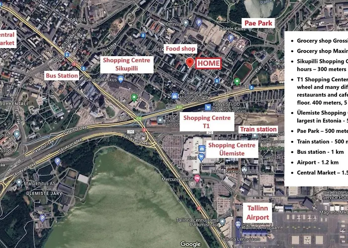 Airport - Bath - Kids Friendly Apartmán Tallinn