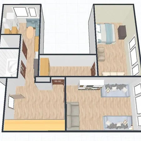 Apartmán Airport - Bath - Kids Friendly Tallinn